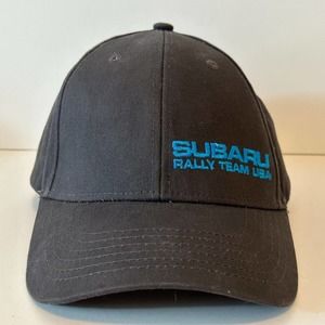 SUBARU Rally Team Adult Grey Snapback Embroidered Cap USA/Subie/y2k